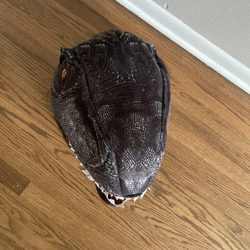 Jurassic World T Rex Full Head Mask DanDee Big Greeter Head Halloween Dinosaur